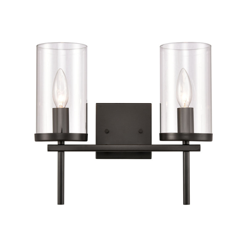 Nanyo 2 - Light Dimmable Vanity Light, Black 