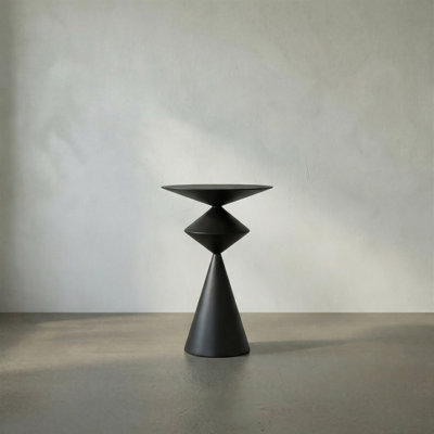 Zasa Steel Top End Table