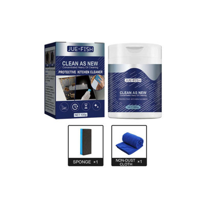 Kitchen cleaning Kitchen Protective Cleaning Powder To Heavy Oil Stains Clean Range Hood And Stove And Oil Stains