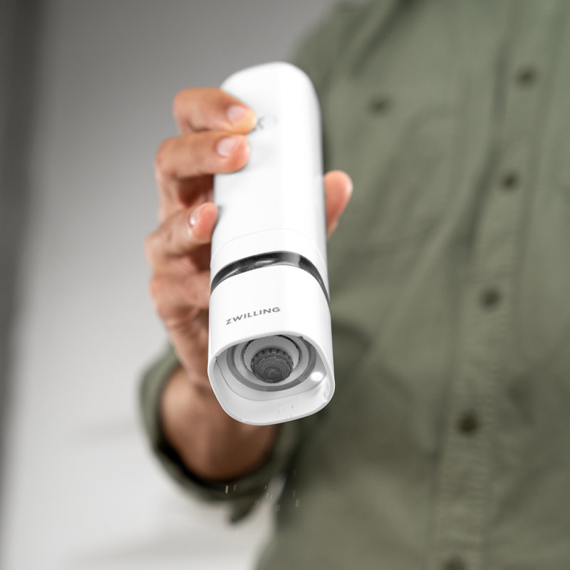 ZWILLING Enfinigy Electric Salt/Pepper Mill, White
