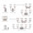 Belisle Steel Armed Sconce-458335943