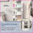 7-Tier 360° Rotating Shoe Rack, Free Standing 28-Pair Organizer White | Modern | Primary Living Space