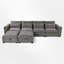 Canapé modulaire 6 pièces rembourré-578866011