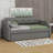 Upholstered Daybed With Trundle-106363889