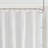 Super Waffle Textured Solid Shower Curtain