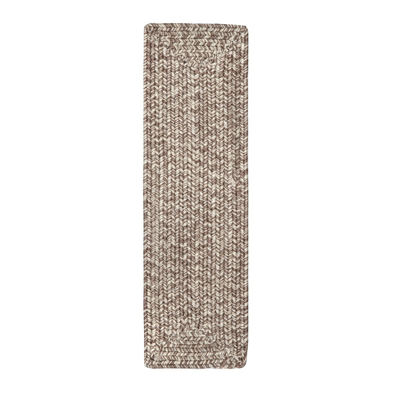 Couvre-marche Godinez, Brun clair, Ovale 8 po x 2 pi 4 po