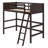 Wood Loft Bed With Ladder-1722707689