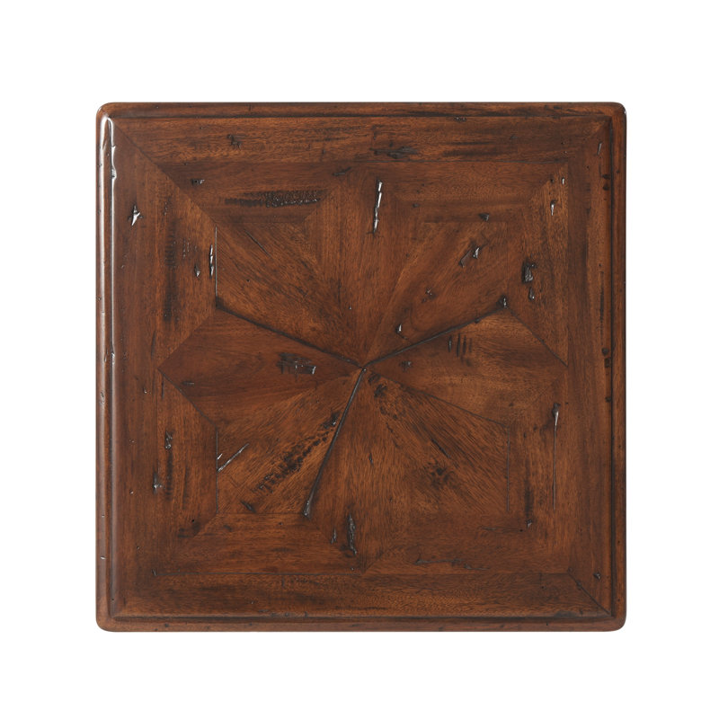 Castle Bromwich Solid Wood End Table with Storage