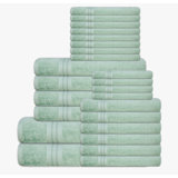 Serviettes de bain en tissu éponge (paquet de 24)
