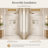 56"-60"W x 72" H Door Opening Frameless Shower Door-54642709-72902488
