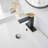 Single-handle Bathroom Faucet with Drain Assembly-106069655