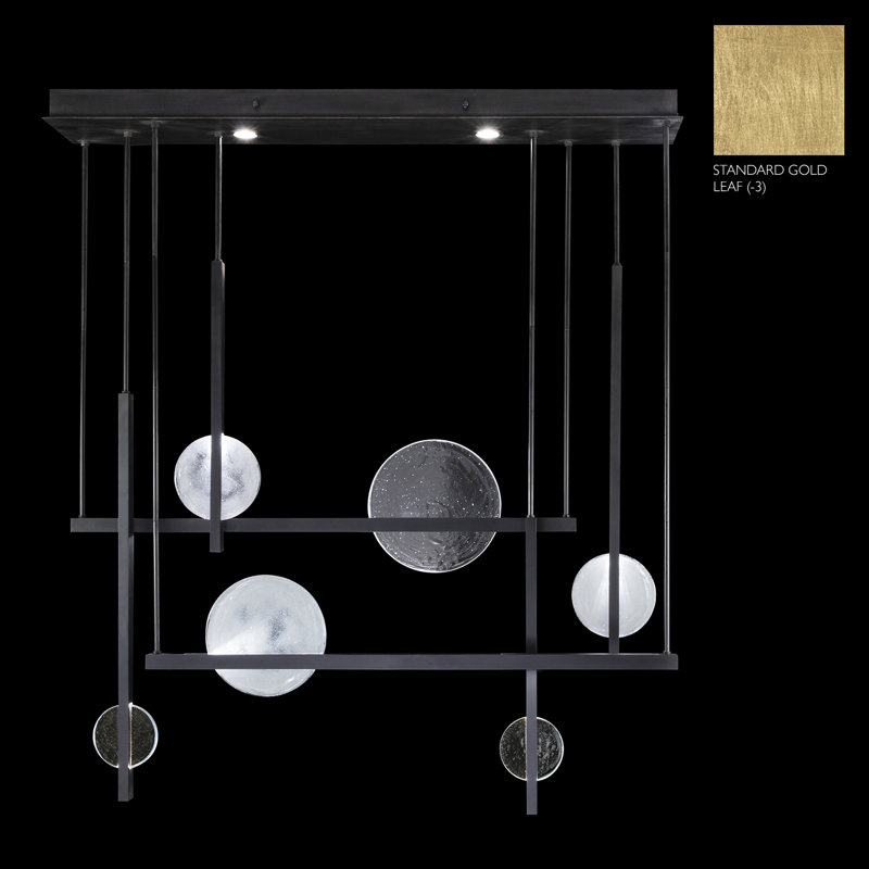 Selene 12 - Light LED Pendant, Gold