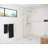Venus 32 in. x 86.75 in. Fully Frameless Arched Single Fixed Shower Panel-57983417
