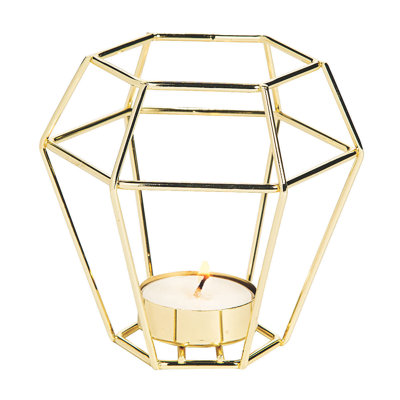 10.6'' H Metal Tabletop Tealight Holder