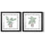 Elephant Ear - ensemble de 2 reproductions de cadres photo-61465938-61465941