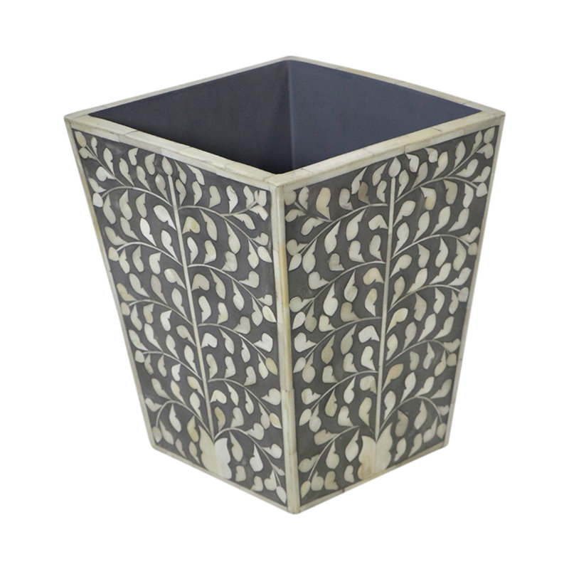 Open Kitchen Trash Can - 6.5 Gallons, Gray