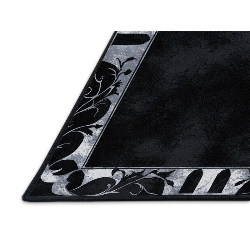 Moonlit Fern Rug, Rectangle 2' x 3'