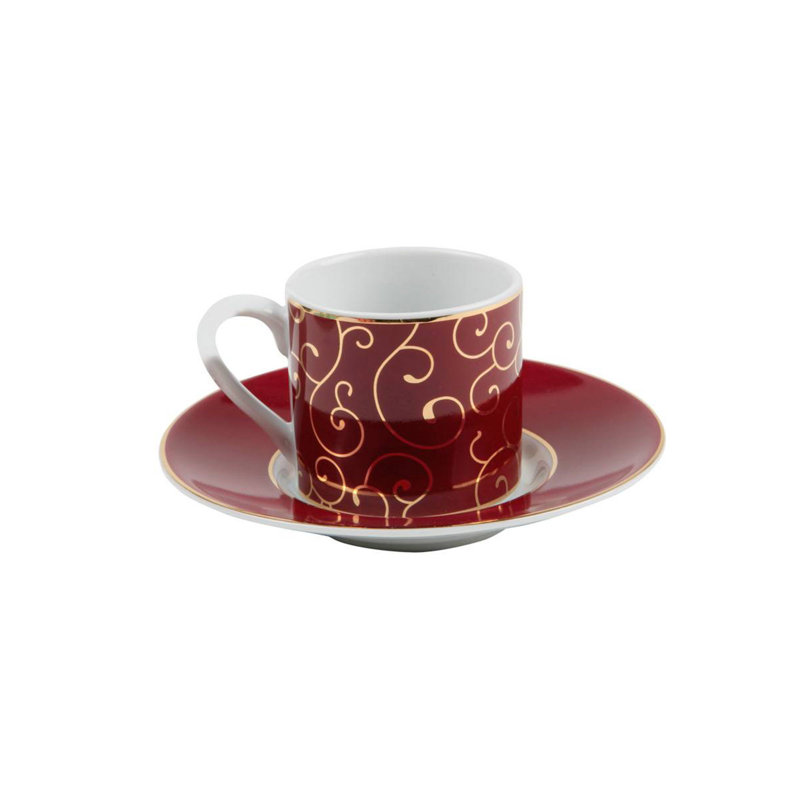 Ensemble de tasses à espresso 6 pièces Caiène