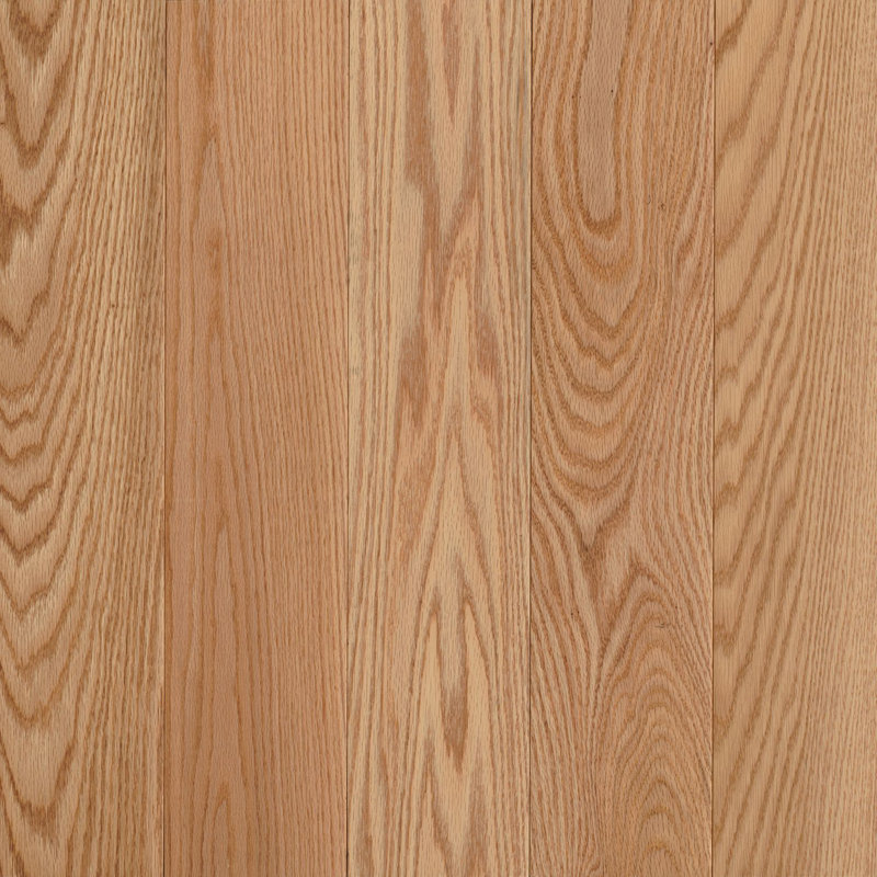 Parquet en chêne massif de 3/4 po de largeur x 3 1/4 po de largeur variable, Naturel