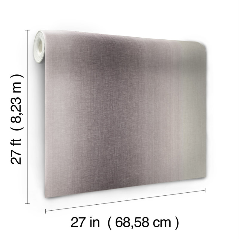 Rouleau de papier peint L 27 pi x l 27 po, Mauve