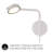 Elbo LED Swing Arm Sconce-85472042-85472044