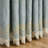 2Pcs Full Blackout Embroidered Curtains, Light Luxury & Elegant-23982348