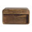Large Oak-Ish Curve Upper Slot Floating Bedside-590533794