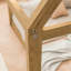Lit simple en bois gris pour lit de bébé-1695922980