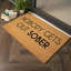 Benner Nobody Gets out Sober Kitchen Mat