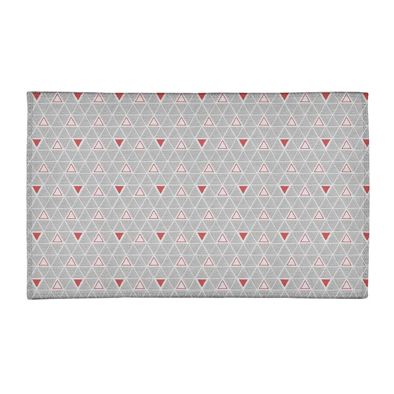 Chenille Geometric Indoor Rug, Rectangle 9' x 12'