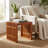Oneridge Rectangular Teak Outdoor Side Table , 19.25'' in. W 14.75'' in. D