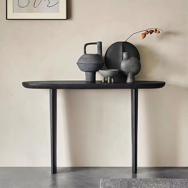 Minimalist Retro Console Table, 29.53" H x 39.37" W x 15.75" D