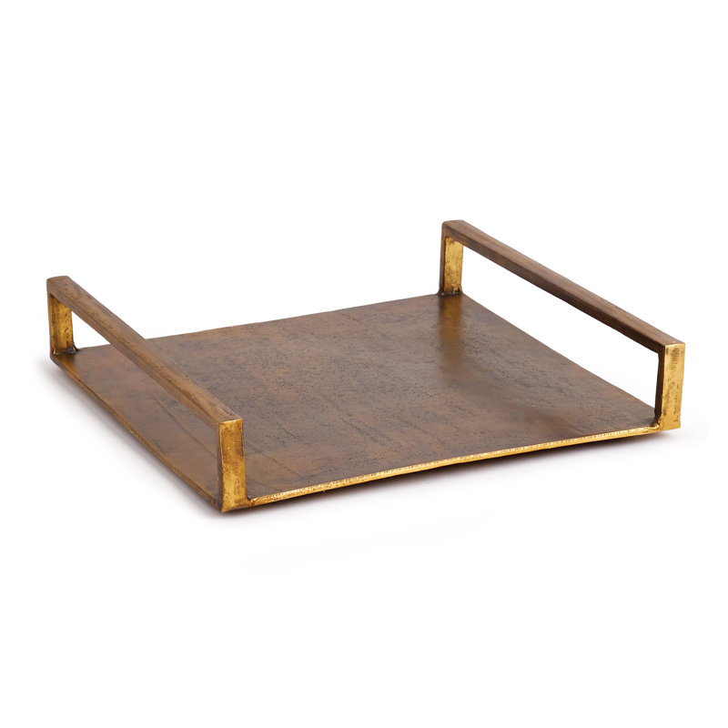 Plateau en aluminium, H 3 po x l 15,75 po x P 15,75 po