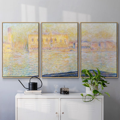 " The Doges' Palace Seen From San Giorgio Maggiore, 1908 02 " 3 - Pieces