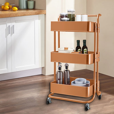 Küchen & Servierwagen 43cm W Iron Kitchen Island