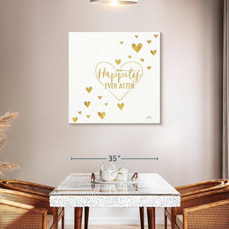 Plaque murale Khylige Lovestruck IV Sq, H 36 po x l 36 po