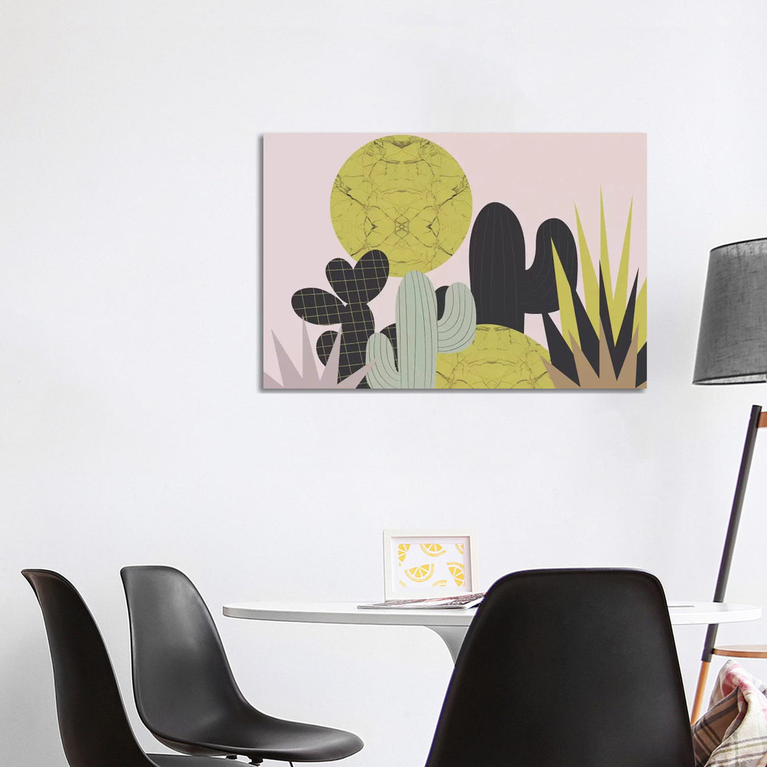 Cacti by Flatowl - Wrapped Canvas Gallery-Wrapped Canvas Giclée