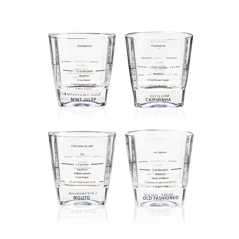 Verres à recettes