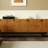 Solid Birch Wood TV Stand