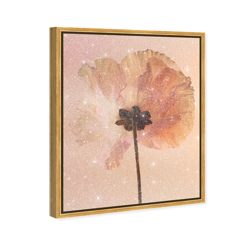 Amber Radiance II Print by Oliver Gal, 37"H x 46"W, Gold Floater Frame