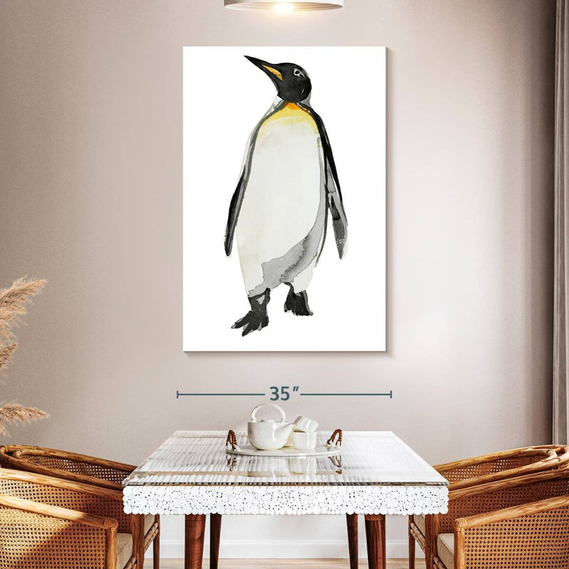 Brampt Penguin I, 51" H x 34" W