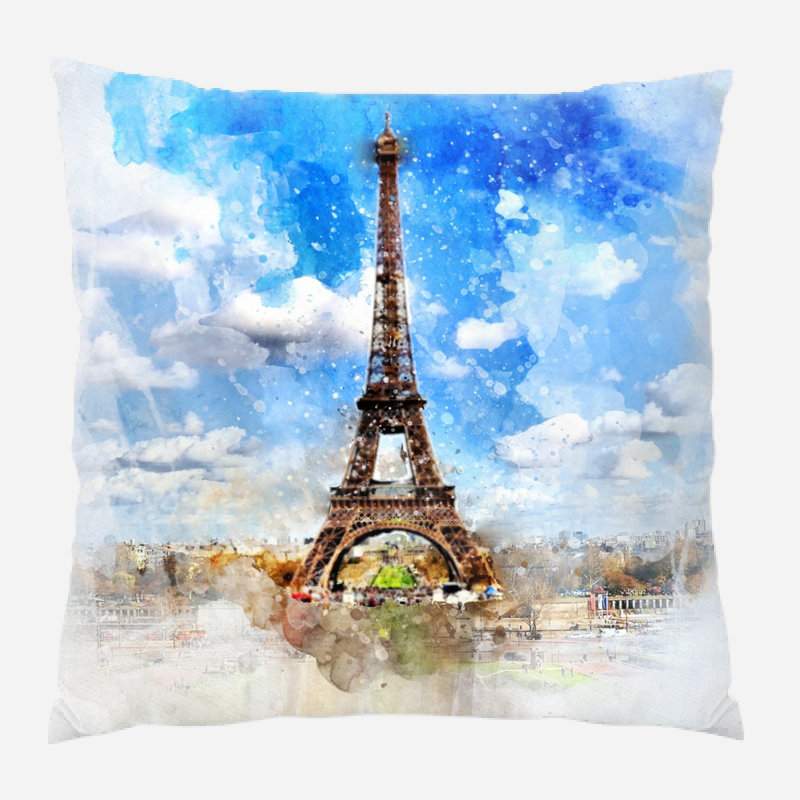 Tejal Floral Outdoor Reversible Throw Pillow, Microsuede, Indoor