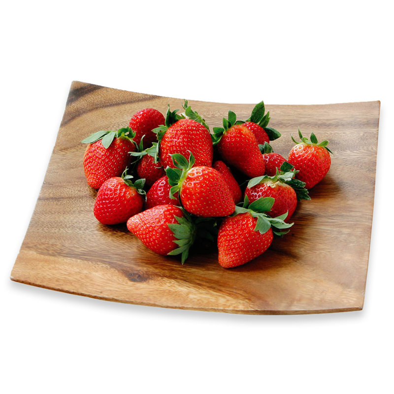 Alpen Home Flaherty Wood Divided Serving Dish, 4cm H x 26cm W x 26cm D