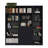Wenge 3 Piece Living Room Set With 3 Bookcases-773814666