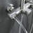     10" Wall Mounted Exposed Shower System With Tub Spout And Height Adjustable Handheld Shower-125318365