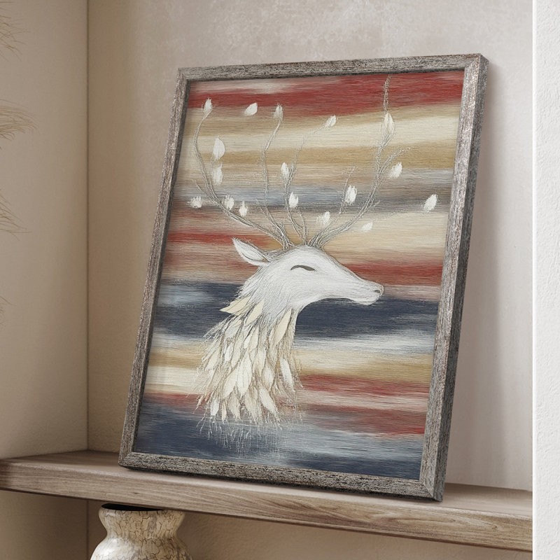«Christmas Holiday Art» CECLVII, reproduction d'art encadrée - bois massif, H 11 po x l 9 po