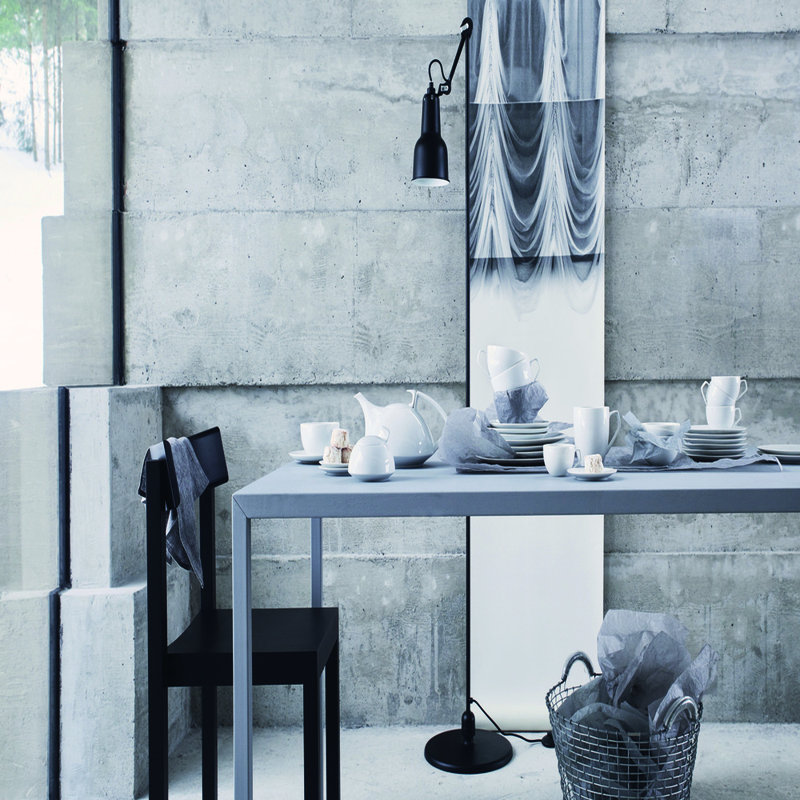 TAC 02 White Porcelain Teacup