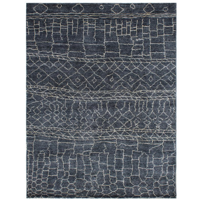 Purvis Geometric Hand Woven Area Rug
