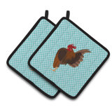 Caroline's Treasures Striped Polyester Potholder