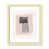 Gold Matted Picture Framed